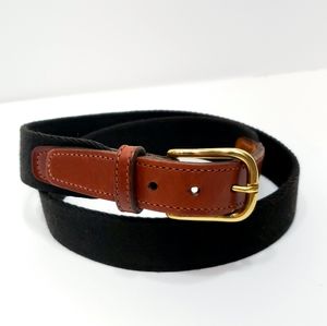 brooks brothers mens canvas belts